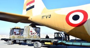 الإسقاط الجوي للمساعدات المصرية