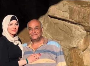عروس بورسعيد مع والدها