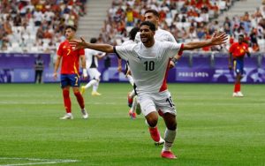 فوز منتخب مصصر على إسبانيا