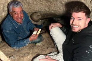 مستر بيست داخل الأهرامات