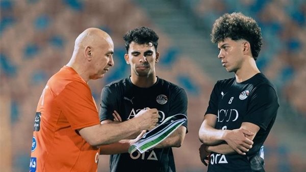 منتخب مصر حسام حسن وإمام عاشور