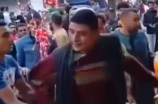 فيديو الاعتداء على ضابط شرطة