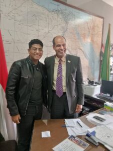 IMG 20250523 WA0005 ننفرد بنشر اول فيديو للطالب المنفذ للتحقيق المصور "عودة الكشكول المدرسي" الفائز بجائزة التربية والتعليم 