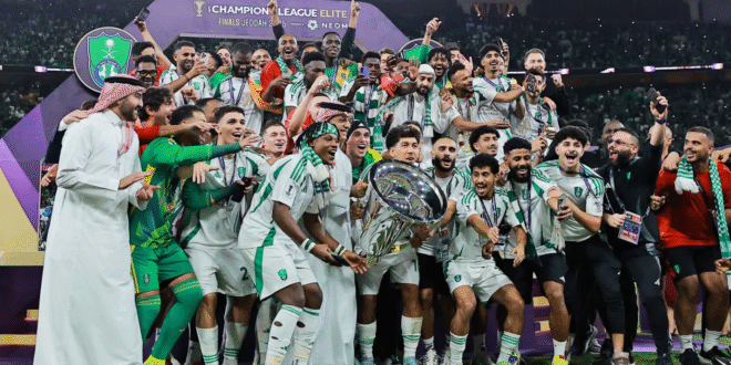 الأهلي يفوز بلقب دوري أبطال آسيا