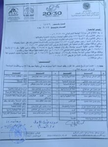 ورقة الكشف الطبي
