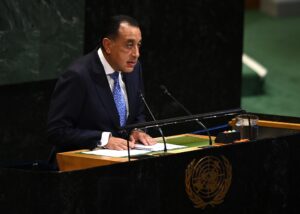 مدبولي يلقي كلمة مصر في مؤتمر نيويورك عن فلسطين