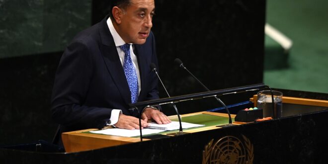 مدبولي يلقي كلمة مصر في مؤتمر نيويورك عن فلسطين