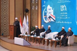 FB IMG 1763893278146 مفتي الجمهورية في احتفال دار الإفتاء بمرور 130 عامًا على إنشائها: نعمل على نشر الفكر الوسطي