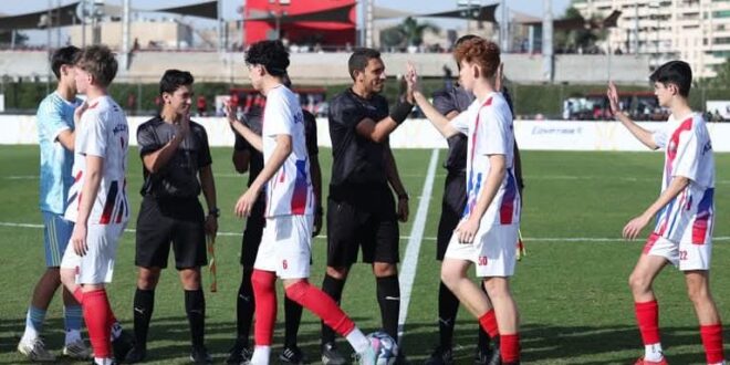 مباريات بطولة الأهلي الدولية للناشئين 1