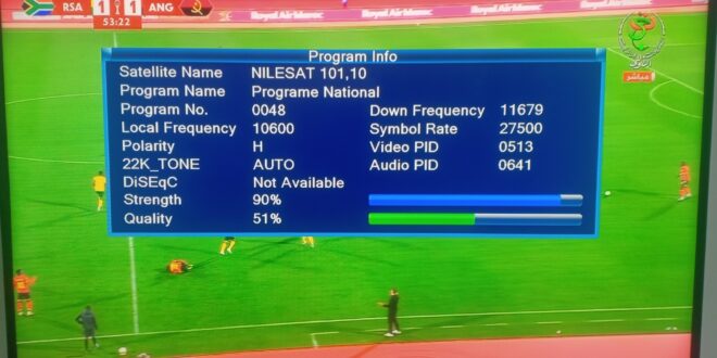 مباريات تنقلها قناة الجزائرية الأرضية