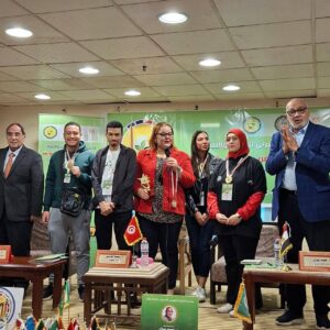 13 طلاب جامعة عين شمس يشاركون في منتدى الشباب العربي الإفريقي الرابع عشر مع وفود 18 دولة عربية