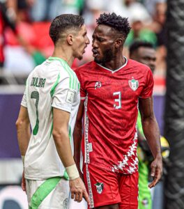 مباراة الجزائر والسودان