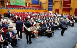 FB IMG 1765817572110 منتدى الشباب العربي الإفريقي يفتتح الدورة ال 14 بالأقصر تحت عنوان الجامعات الخضراء خطوة نحو مستقبل مستدام