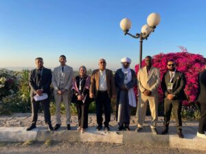 FB IMG 1765906587457 الوفد الليبي المشارك في منتدى الشباب العربي الإفريقي بالأٌقصر: سعدنا بوجودنا في مصر