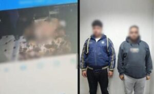 أصحاب واقعة أعمال الفجور في محل الفيوم