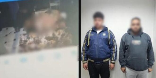 أصحاب واقعة أعمال الفجور في محل الفيوم