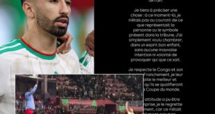 FB IMG 1767790156643 الاتحاد الجزائري يدعو المشجع الكونغولي لمقابلة أفراد المنتخب للاعتذار له