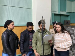 FB IMG 1767800817045 بمشاركة صفاء أبو السعود وسامح حسين .. تسجيل المسلسل الإذاعي أيام وليالي