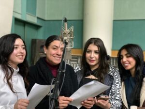 FB IMG 1767800825222 بمشاركة صفاء أبو السعود وسامح حسين .. تسجيل المسلسل الإذاعي أيام وليالي