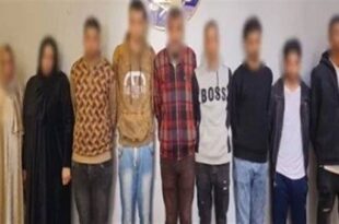 المتهمون في قضية ميت عاصم الشاب إسلام