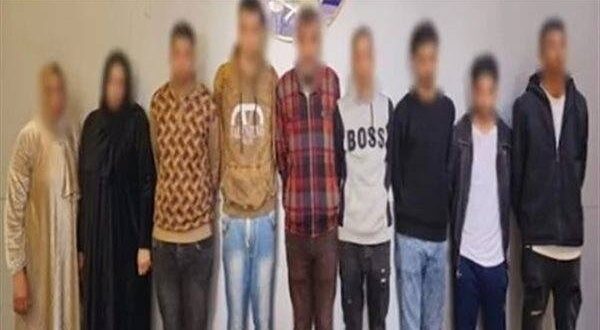 المتهمون في قضية ميت عاصم الشاب إسلام