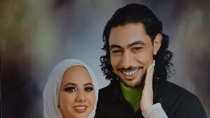 عروس بورسعيد وخطيبها