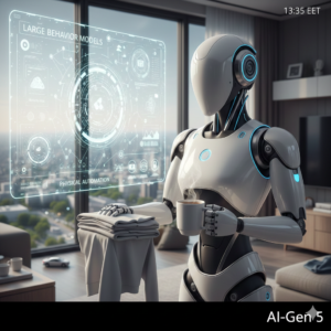 نظام AI-Gen 5 ربط الذكاء الاصطناعي بالمهام المنزلية