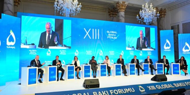 IMG 20260315 WA0003 مستقبل الذكاء الاصطناعي وأخلاقيات الابتكار في محور نقاشات منتدى باكو العالمي الثالث عشر