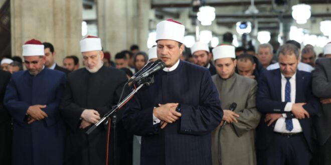 صلاة التراويح في الجامع الأزهر