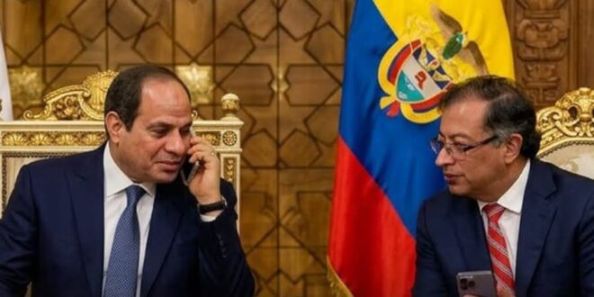 IMG 20260321 WA0003 "السيسي و بيترو" يبحثان فرص تعزيز التعاون بين البلدين بين مصر وكولومبيا 