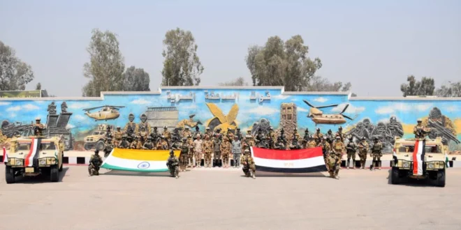 التدريب المصري الهندي المشترك