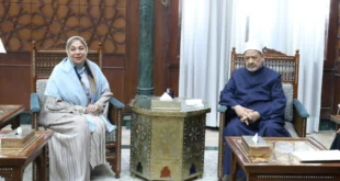شيخ الأزهر يستقبل رئيسة الأمانة الفنية للمجلس الوطني للتعليم