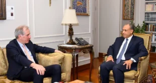 21 وزير الخارجية يبحث مع الممثل الأوروبي الخاص لعملية السلام تطورات الأوضاع في الأراضي الفلسطينية والشرق الأوسط