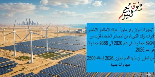 الطاقة المتجددة نحو مستقبل أخضر