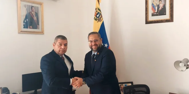 3 5 داروين كاستيلو شاكون نائباً للبعثة الدبلوماسية الفنزويلية بالقاهرة