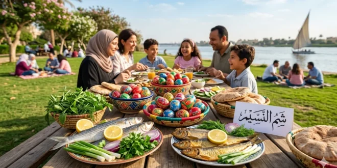 احتفالات شم النسيم