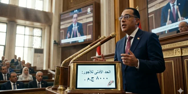 إعلان الحد الأدنى للأجور