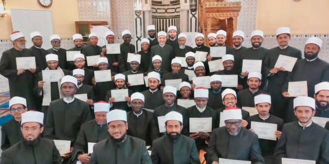 IMG 20260409 WA0000 بمشاركة 4 وفودٍ دولية.. أكاديمية الأزهر تحتفل باختتام دورة إعداد الداعية المعاصر