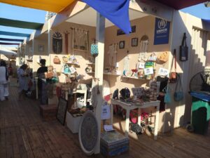 IMG 20260412 WA0010 دعماً للاجئين ..صناع الحياة تشارك بمعرض "ديارنا" ضمن مشروع خطوات للأمام