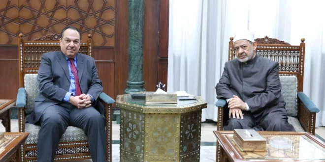 WhatsApp Image 2026 04 06 at 2.21.45 PM شيخ الأزهر يستقبل السفير الكويتي لدى القاهرة لبحث سبل تعزيز التعاون المشترك