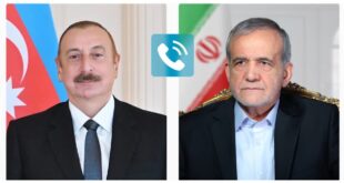 WhatsApp Image 2026 04 08 at 10.26.38 PM اتصال هاتفي بين رئيسي أذربيجان وإيران لمناقشة إعلان وقف إطلاق النار