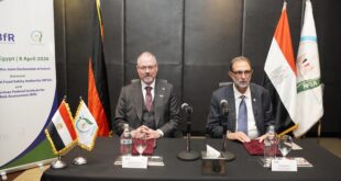 WhatsApp Image 2026 04 08 at 3.03.48 PM سلامة الغذاء والمعهد الفيدرالي الألماني يوقعان برتوكول تعاون لتقييم المخاطر