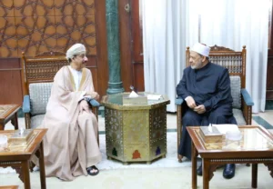 شيخ الأزهر يستقبل سفير سلطنة عمان