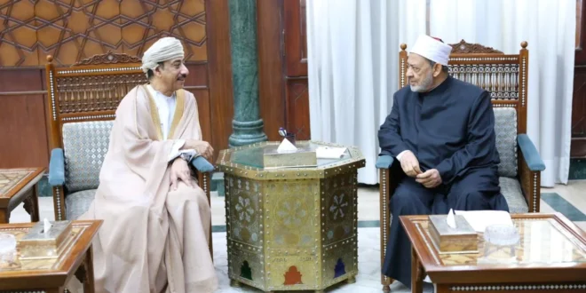 شيخ الأزهر يستقبل سفير سلطنة عمان