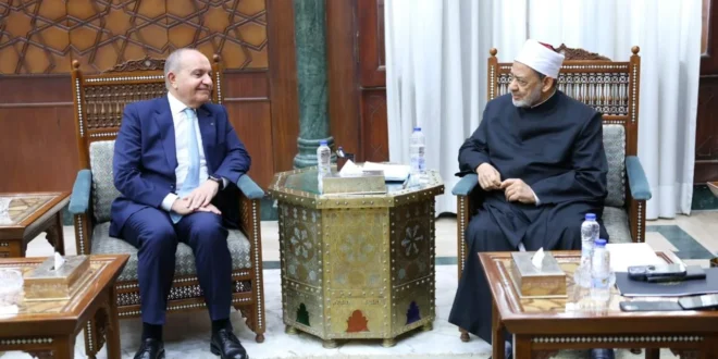 شيخ الأزهر يلتقي السفير الأردني