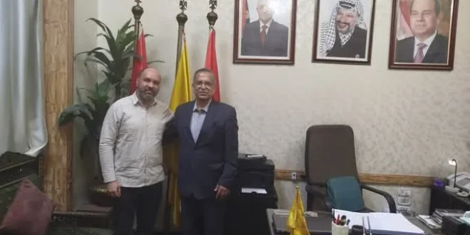 سفير كوبا يلتقي ممثل حركة فتح