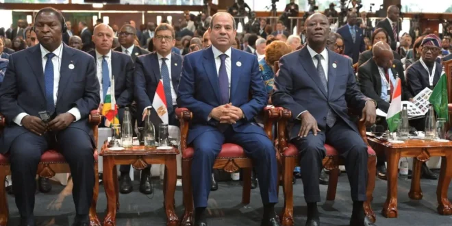السيسي في قمة أفريقيا - فرنسا