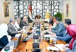اجتماع وزيرة التنمية مع قيادات الوزارة