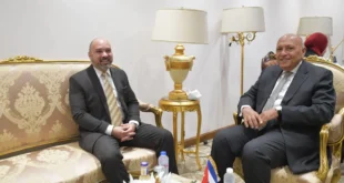 سامح شكري يلتقي سفير كوبا لدى مصر