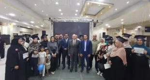 صناع الحياة تحتفل بتخريج 100 متحرر من الأمية